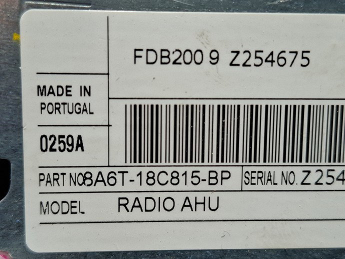 Unitate multimedia Ford Fiesta 6 [Fabr 2008-2019] 8A6T-18C815-BP