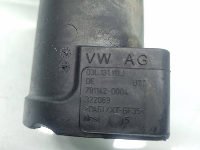 Tub admisie aer Volkswagen Touran (1T3) [Fabr 2010-2015] 03L131111J / 1K0145828T 1.6 CAYC 77 KW / 105 CP