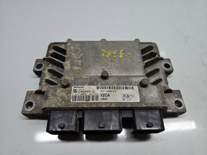 Calculator motor ECU Ford Fiesta 6 [Fabr 2008-2019] AV21-12A650-CA 1.3 Benz SNJB 60KW / 90CP