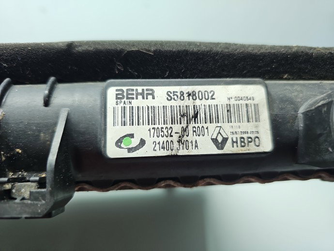 Radiator apa Renault Koleos 1 [Fabr 2008-2015] 21400-JY01A 2.0 dCi M9R-D8 110KW / 150CP