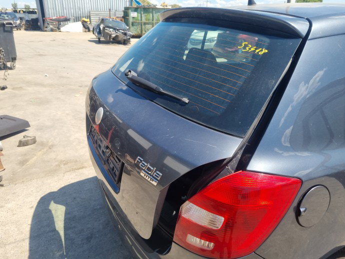 Haion Skoda Fabia 2 (5J, 542) [Fabr 2007-2014] Berlina cu hayon  195 Gri Meteor