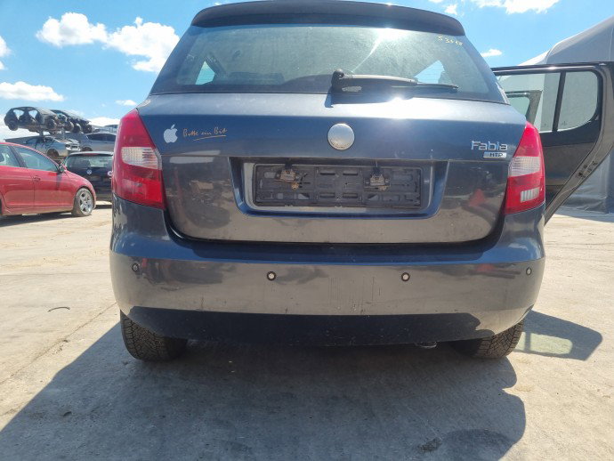 Bara spate Skoda Fabia 2 (5J, 542) [Fabr 2007-2014] Berlina cu hayon  195 Gri Meteor