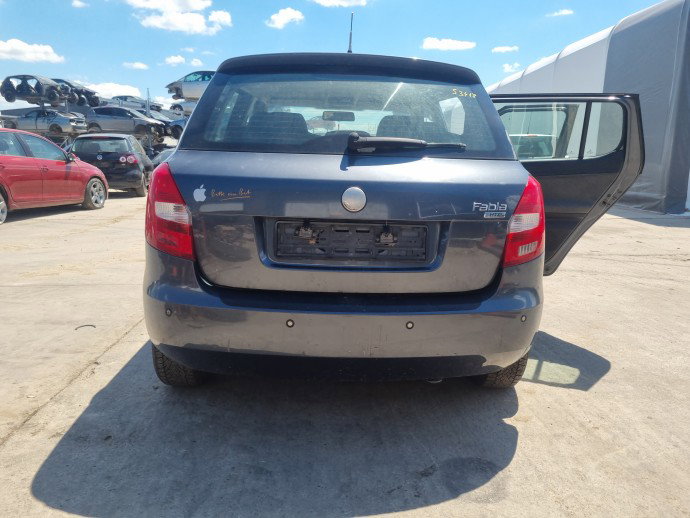 Bara spate Skoda Fabia 2 (5J, 542) [Fabr 2007-2014] Berlina cu hayon  195 Gri Meteor