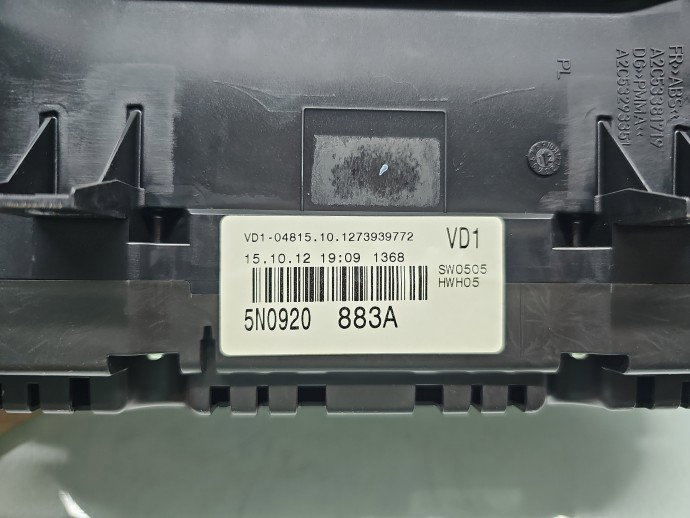 Ceas bord Volkswagen Tiguan (5N) [Fabr 2007-2016] 5N0920883A