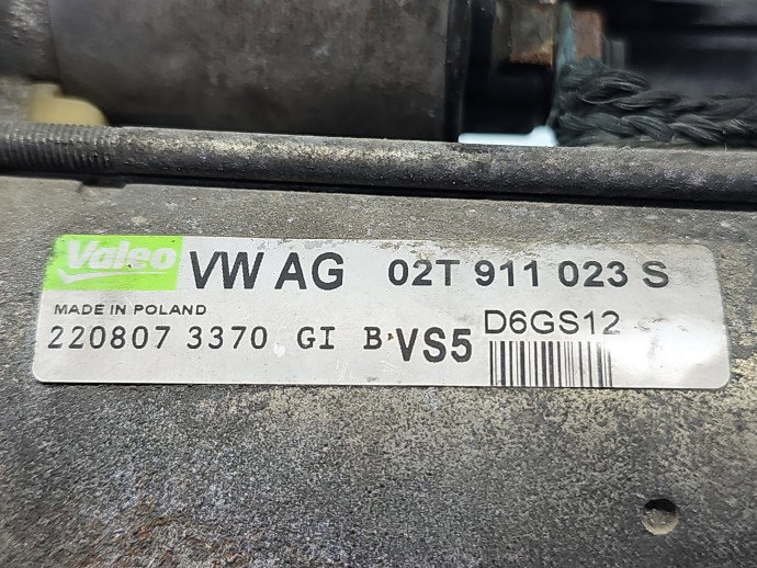 Electromotor Skoda Fabia 2 (5J, 542) [Fabr 2007-2014] 02T911023S 1.2 TSI CHFA44 kW / 60 CP