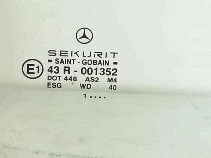 Geam usa dreapta fata OEM MERCEDES Clasa A (W168) [Fabr 1997-2004] 1.4