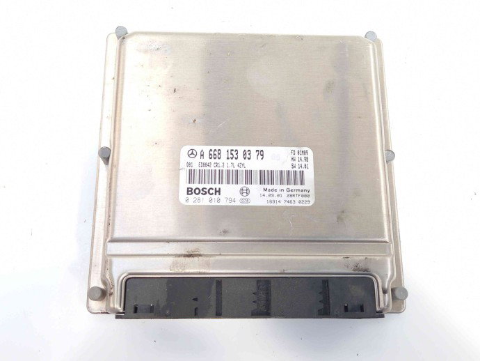 Calculator motor ECU A6681530379 MERCEDES Clasa A (W168) [Fabr 1997-2004] 1.4