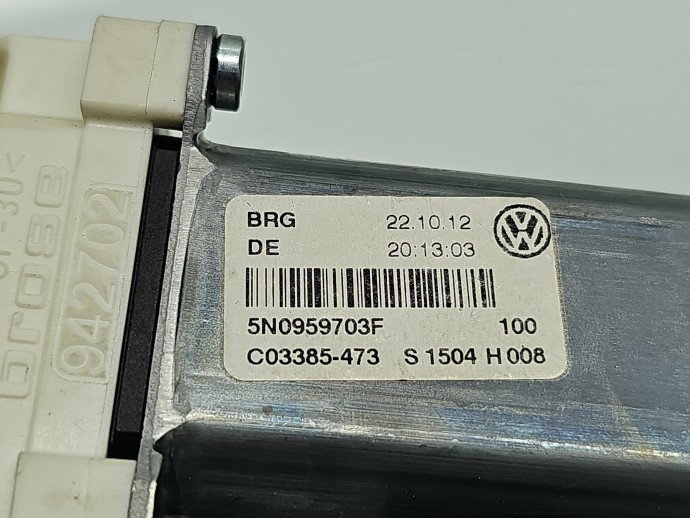 Motoras geam stanga spate Volkswagen Tiguan (5N) [Fabr 2007-2016] SUV 5N0959703F