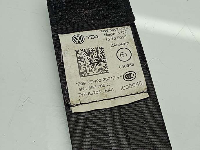 Centura stanga fata Volkswagen Tiguan (5N) [Fabr 2007-2016] 5N1857705C
