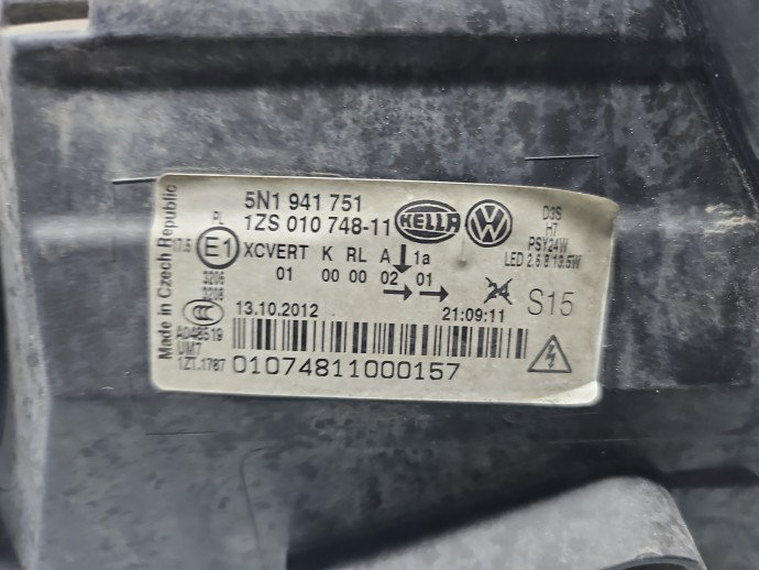 Far stanga Volkswagen Tiguan (5N) [Fabr 2007-2016] SUV  5N1941751