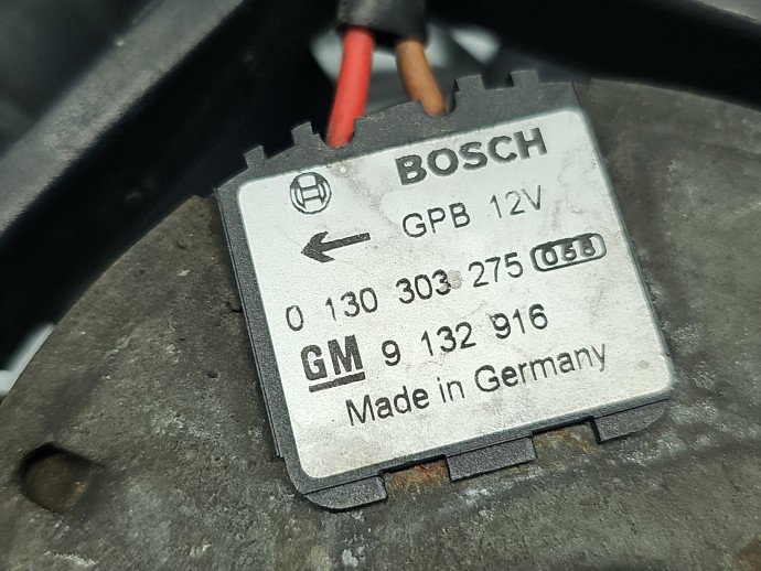 Electroventilator AC Opel Zafira A (F75) [Fabr 1999-2005] 0132916 2.0 CDTI Y20DTH 74 kW / 101 CP