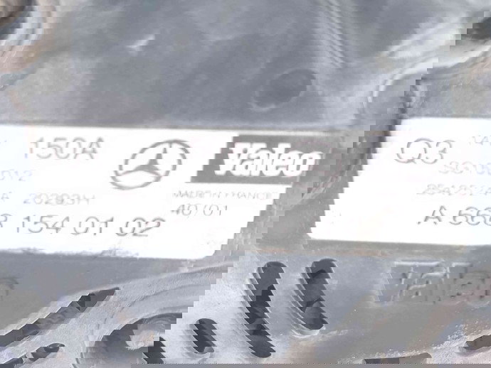 Alternator A6681540102 MERCEDES Clasa A (W168) [Fabr 1997-2004] 1.4