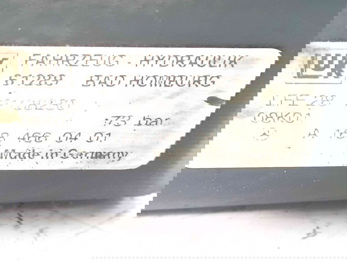 Pompa servodirectie A1684660401 MERCEDES Clasa A (W168) [Fabr 1997-2004] 1.4