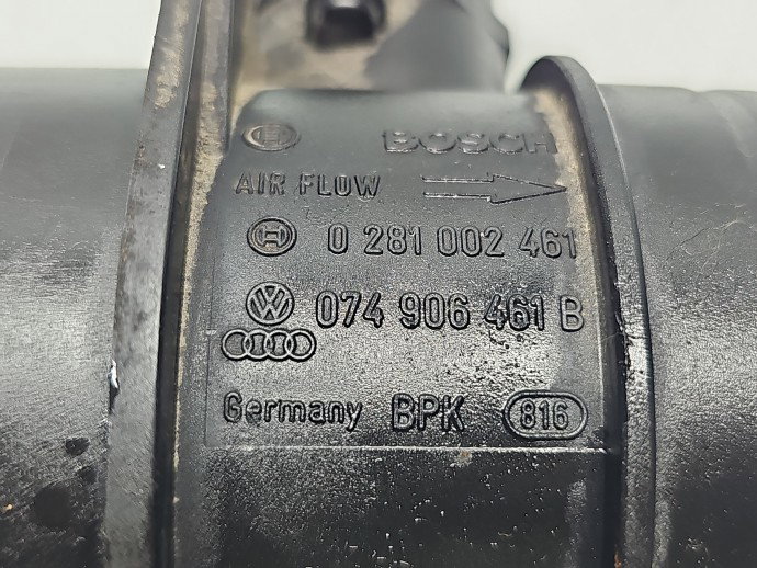 Debitmetru aer AUDI A4 (8EC, B7) [Fabr 2004-2008] 074906461B 2.0 TDI BPW 103 kW / 140 CP