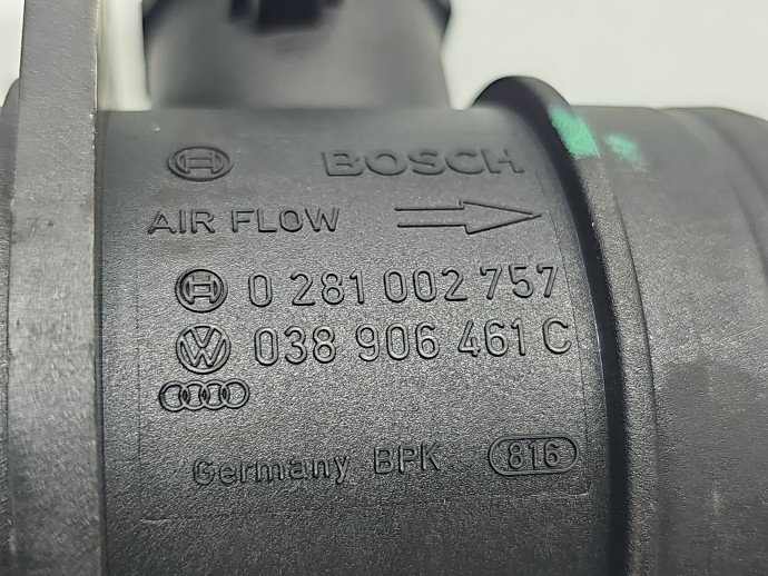 Debitmetru aer Volkswagen Golf 4 (1J1) [Fabr 1997-2004] 038906461C 1.9 TDI ALH 66KW / 90CP