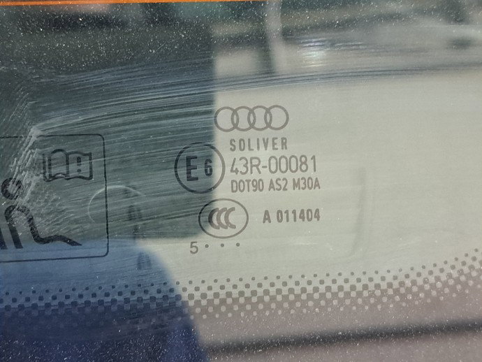 Geam caroserie fix dreapta AUDI A4 (8EC, B7) [Fabr 2004-2008] Break OEM