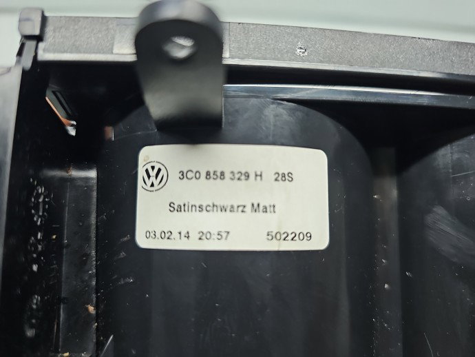 Suport pahare Volkswagen Passat B7 (362) [Fabr 2010-2014] 3C0858329H