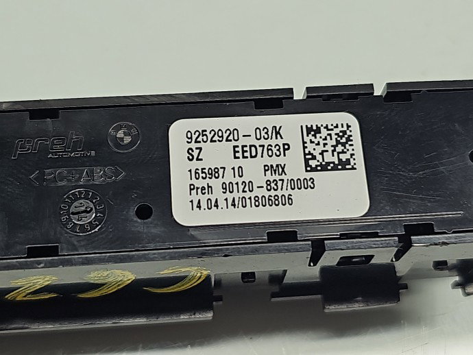 Butoane comenzi consola centrala Bmw 3 (F30) [Fabr 2012-2017] 0252920-03