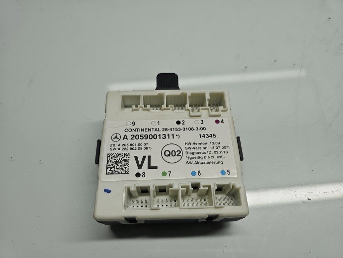 Modul confort Mercedes Clasa C (W205) [Fabr 2014-prezent] A2059001311