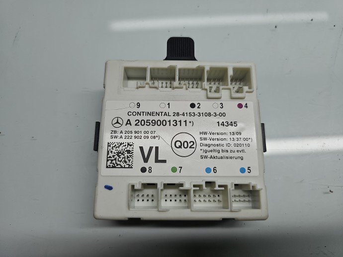 Modul confort Mercedes Clasa C (W205) [Fabr 2014-prezent] A2059001311