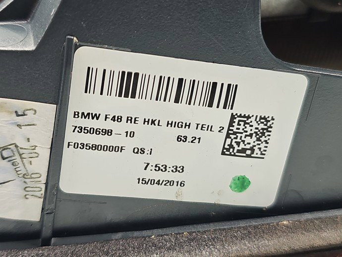 Stop haion dreapta Bmw X1 (F48) [Fabr 2016-2022] Break 7350698-10