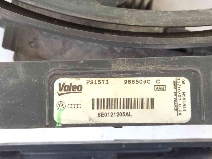 Electroventilator 8E0121205AL Audi A4 (8EC, B7) [Fabr 2004-2008] BRE
