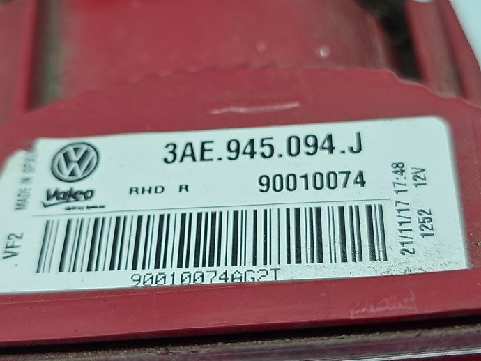 Stop haion dreapta Volkswagen Passat B7 (362) [Fabr 2010-2014] Sedan Facelift 3AE945094J