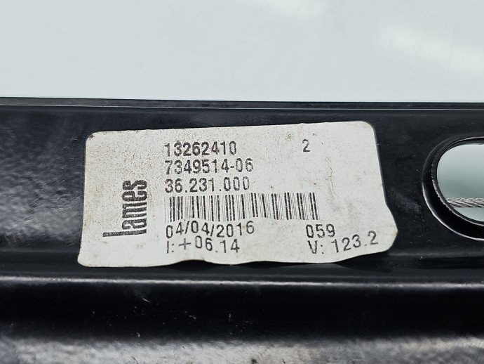 Macara electrica geam dreapta fata Bmw X1 (F48) [Fabr 2016-2022] Break 7349514-06