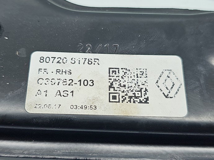 Macara electrica geam dreapta fata Renault Kadjar [Fabr 2015-prezent] SUV 807208178R