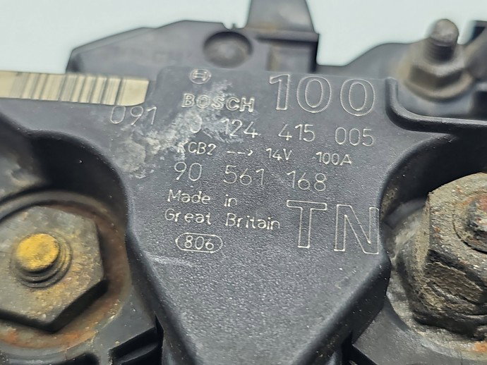 Alternator Opel Vectra B (38) [Fabr 1995-2002] 90561168 2.0 CDTI Y20DTH 74 kW / 101 CP