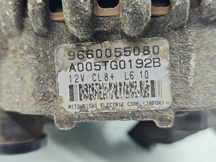 Alternator Citroen C2 (JM) [Fabr 2003-2009] 9660055080 1.4 Benz KFV 54 kW / 73 CP