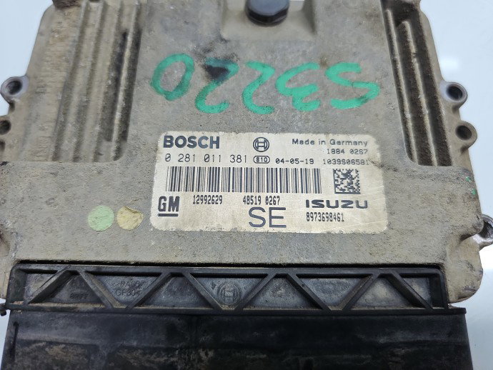 Calculator motor ECU Opel Astra H Hatchback [Fabr 2004-2009] 12992629 1.7 CDTI Z17DTH 74 kW / 101 CP
