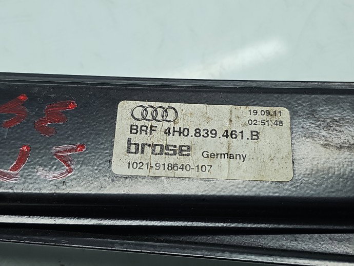 Macara electrica geam stanga spate AUDI A8 (4H) [Fabr 2010-2017] Berlina Sport 4H0839461B