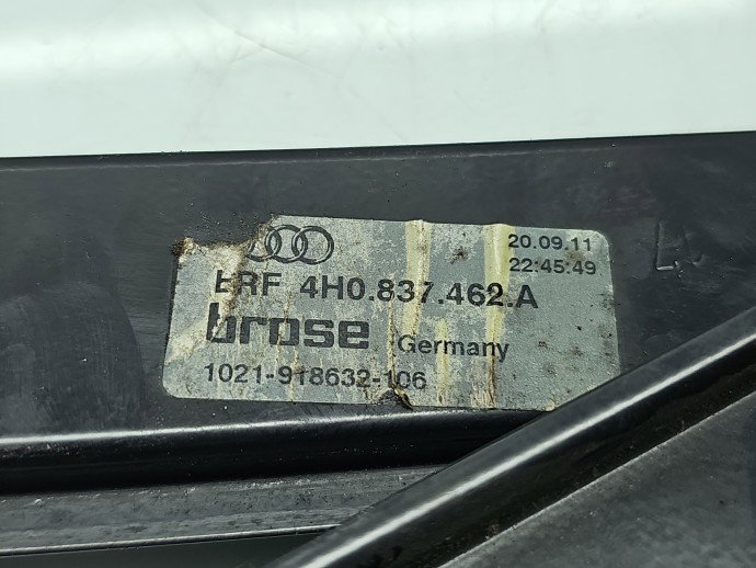 Macara electrica geam dreapta fata AUDI A8 (4H) [Fabr 2010-2017] Berlina Sport 4H0837462A