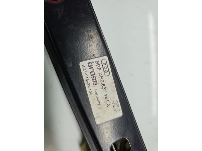 Macara electrica geam stanga fata AUDI A8 (4H) [Fabr 2010-2017] Berlina Sport 4H0837461A