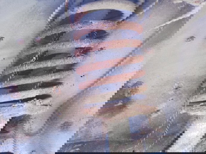 Amortizor cu arc dreapta fata Dacia pick-up 1.4 benz OEM 1989-2000