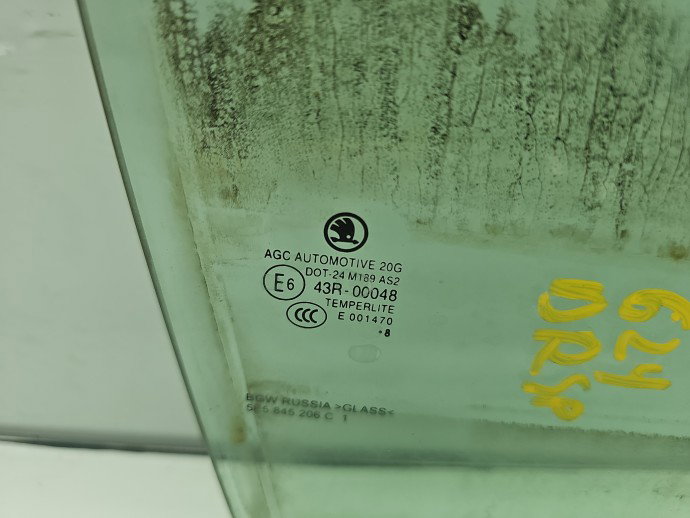 Geam usa dreapta spate Skoda Octavia 3 (5E3) [Fabr 2012-2020] Sedan OEM