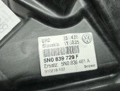 Macara electrica geam stanga spate Volkswagen Tiguan (5N) [Fabr 2007-2016] SUV 5N0839729F