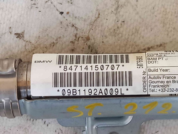 Airbag cortina stanga 84714150707 Bmw X5 (E70) [Fabr 2007-2013] 3.0 D