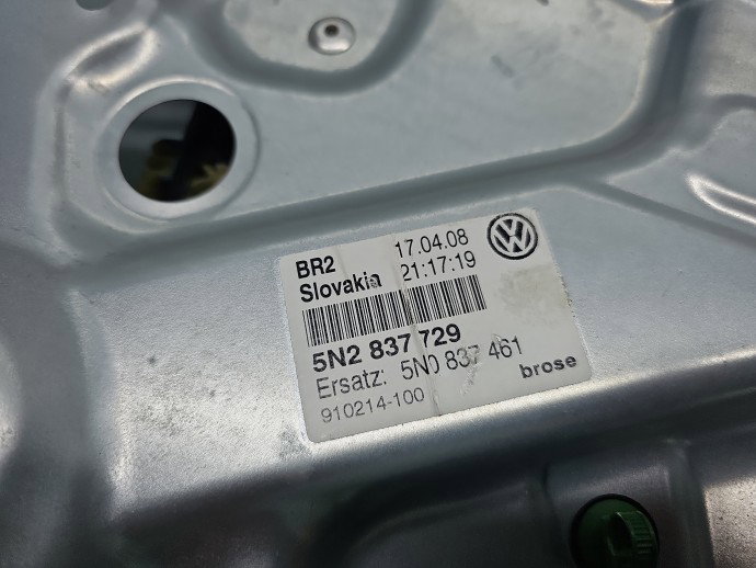 Macara electrica geam stanga fata Volkswagen Tiguan (5N) [Fabr 2007-2016] SUV 5N2837729