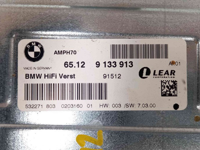 Amplificator audio 9133913 Bmw X5 (E70) [Fabr 2007-2013] 3.0 D