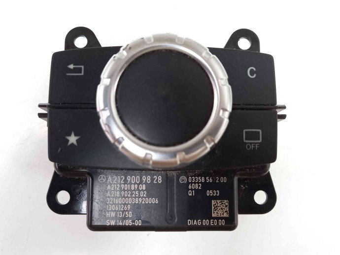 Buton navigatie A2129009828 MERCEDES Clasa (W212) [Fabr 2009-2016] 2.2 CDI