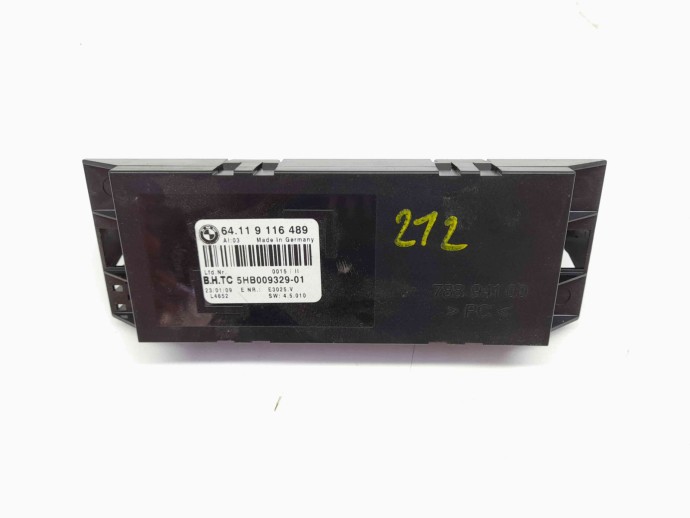 Modul control clima 64.119116489 Bmw X5 (E70) [Fabr 2007-2013] 3.0 D
