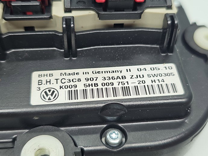 Panou comanda clima Volkswagen Golf 6 Plus (521) [Fabr 2009-2013] 3C8907336AB