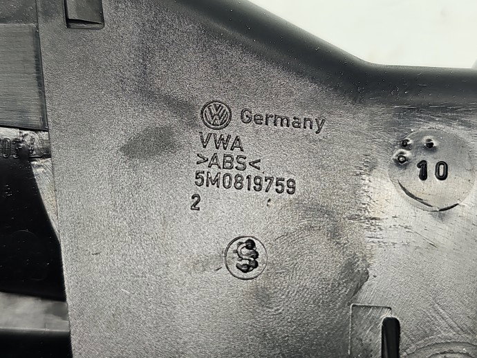 Grila aerisire dreapta Volkswagen Golf 6 Plus (521) [Fabr 2009-2013] 5M0819759