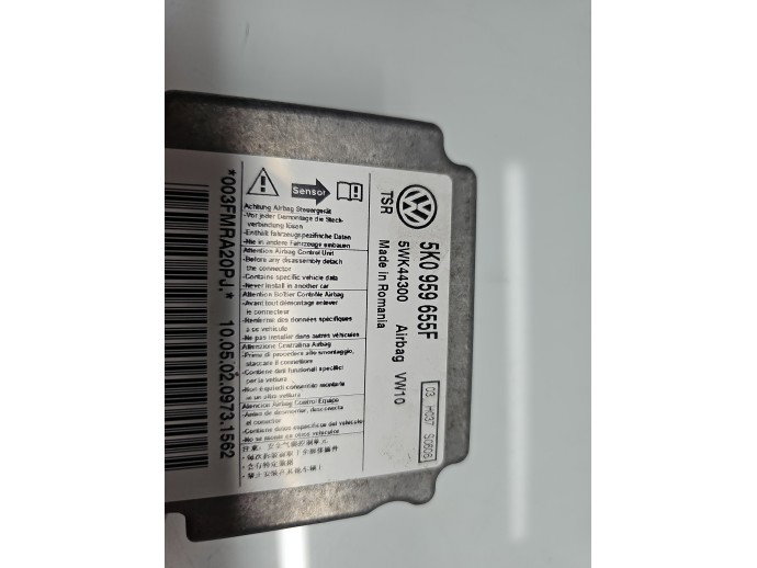 Calculator airbag Volkswagen Golf 6 Plus (521) [Fabr 2009-2013] 5K0959655F 1.6 TDI CAYC 77KW / 105CP
