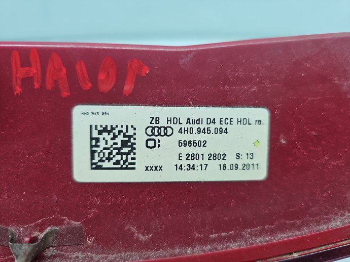 Stop haion dreapta AUDI A8 (4H) [Fabr 2010-2017] Berlina Sport 4H0945094