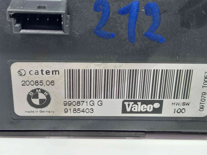 Rezistenta electrica 9185403 Bmw X5 (E70) [Fabr 2007-2013] 3.0 D