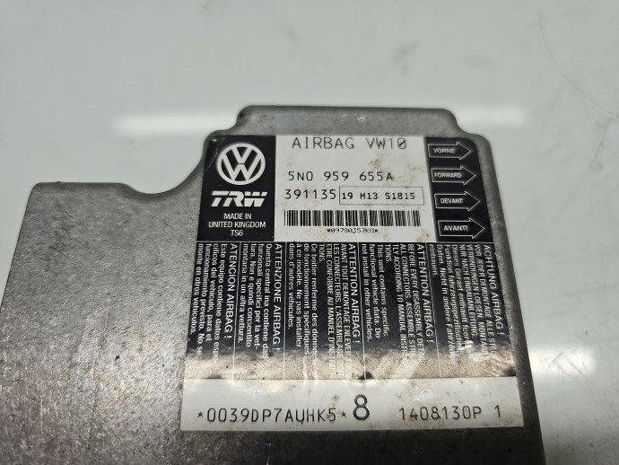 Calculator airbag Volkswagen Tiguan (5N) [Fabr 2007-2016] 5N0959655A 2.0 TDI CBAB 103KW / 140CP