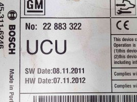 Radio CD 22883322 OPEL Insignia A [Fabr 2008-2016]